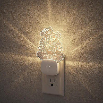 Luz nocturna RGB para niños con sensor 10 colores