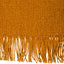 Mantel mesa sólido flecos 14x72pulg color pumpkin spice