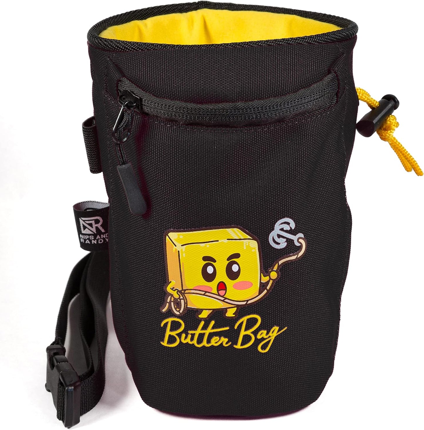 Bolsa tiza escalada con bolsillo celular y correa