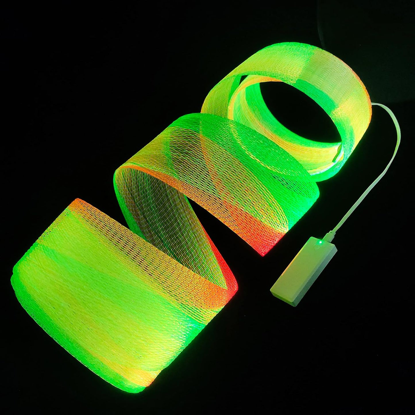 Lámpara nocturna fibra óptica para techo y árbol navidad 3m