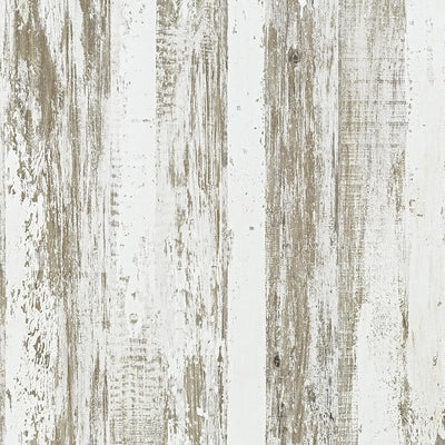 Papel tapiz madera 17.3x394" autoadhesivo rústico