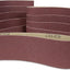 Papel lija grano 80 3x18pulg set 10