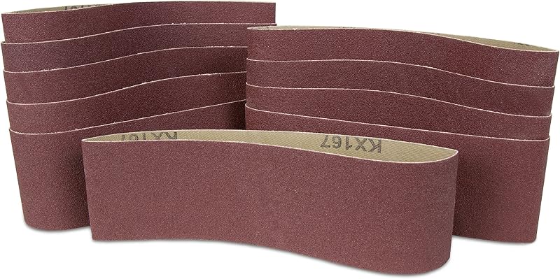 Papel lija grano 80 3x18pulg set 10