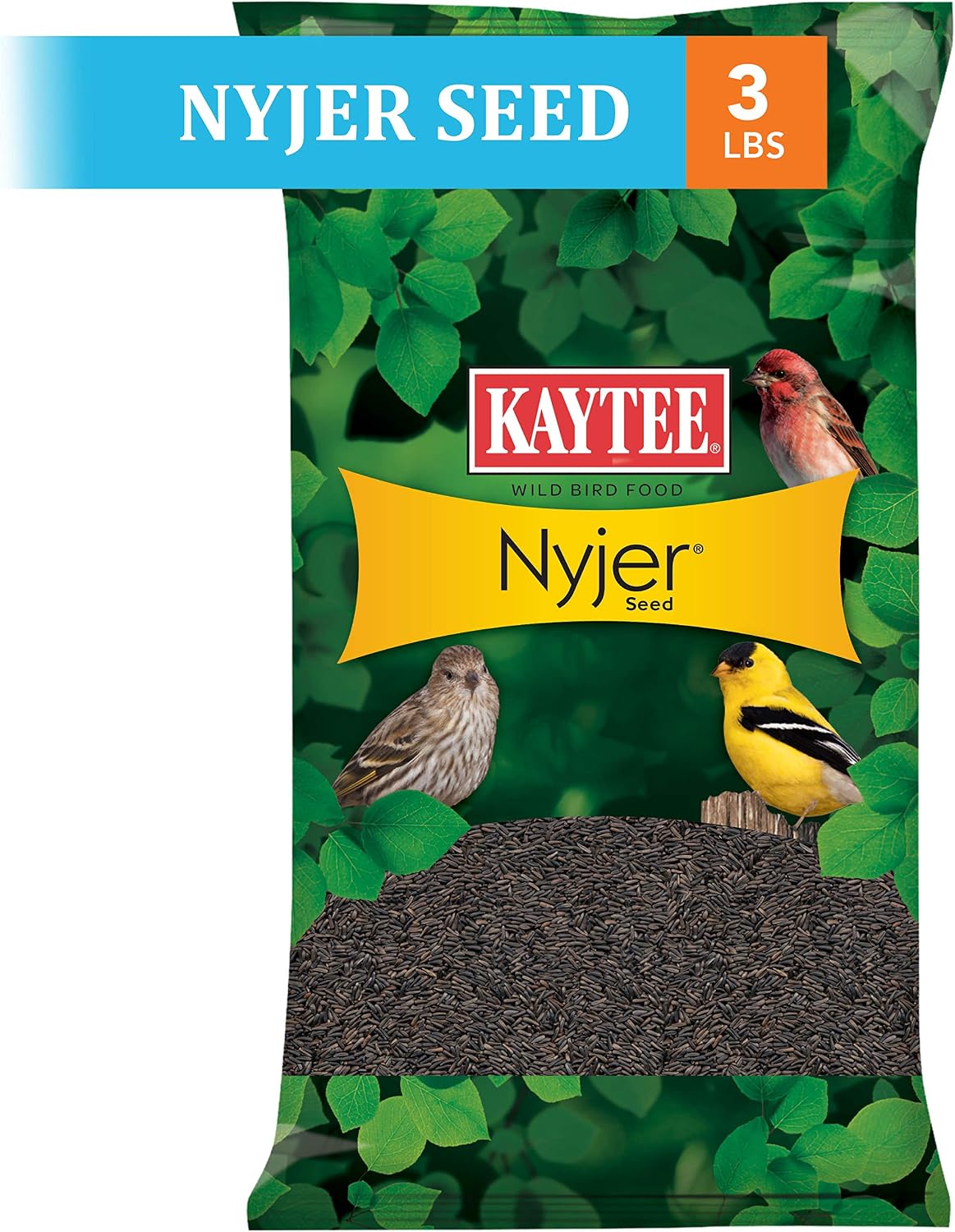 Semilla nyjer para pájaros silvestres 3lb