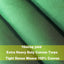 2 Lonas 4x8ft 16oz Cubierta Resistente Agua Verde