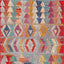 Alfombra rectangular 4x6ft multicolor borgoña