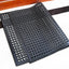 Tapete caucho negro 36x60pulg antifatiga para ntes o bares