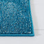 Alfombra pasillo 2'3"x6' azul y dorado diseño moderno