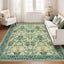 Alfombra lavable 9x12ft para sala dormitorio antiderrap