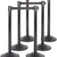 Soporte cordón retráctil 7.5ft pack 6 cinturón negro