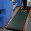Alfombra antifatiga ergonómica 20x59pulg borde naranja