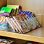 2 Organiz. plástico transparente 11x6x3.5" 3 secciones