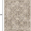 Alfombras área lavables 7x9 antiderrap bohemio vintage