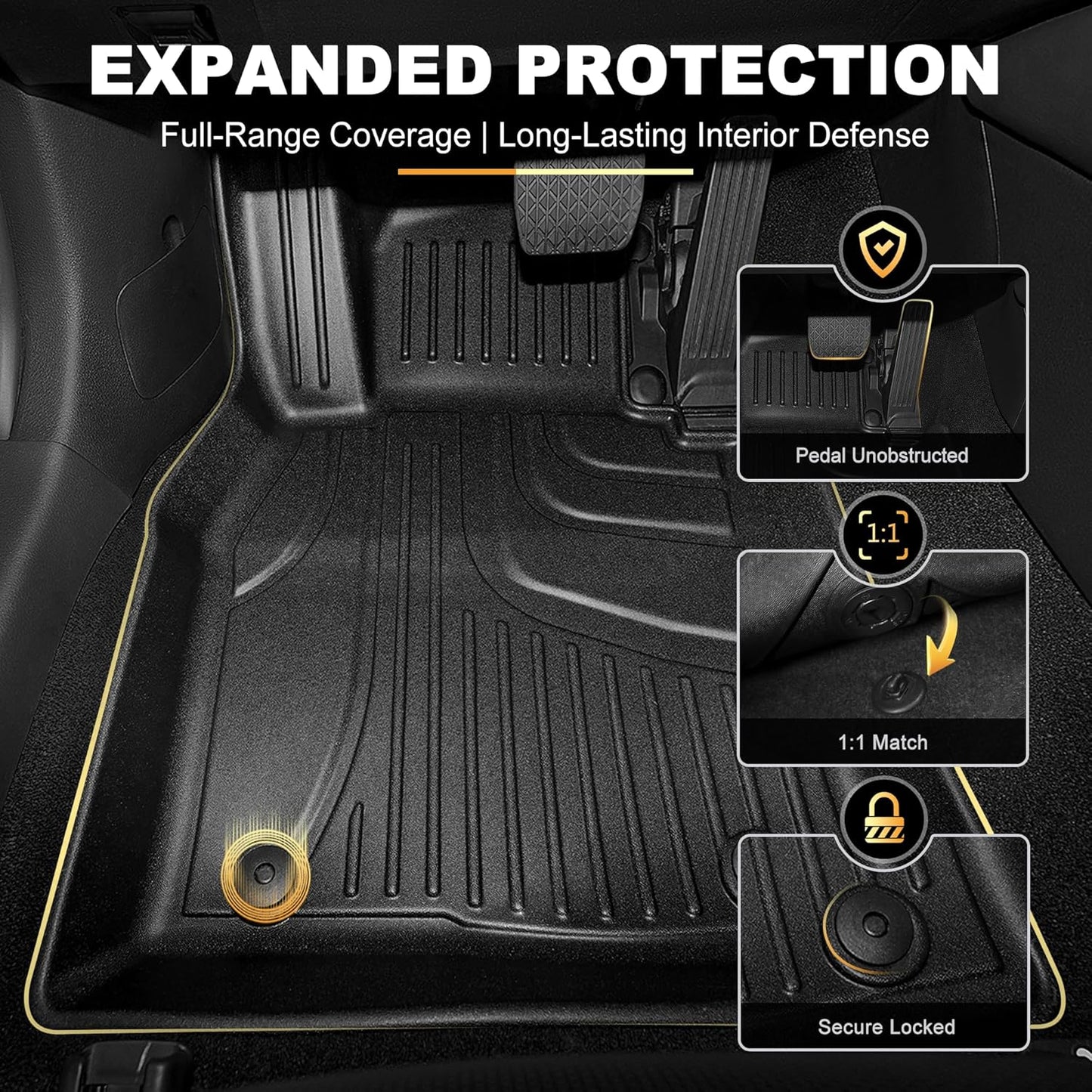 Alfombrillas Mazda CX-30 20-25 TPE resistentes todo clima