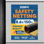 Red seguridad ignífuga 8.6x150pulg color negro construccion
