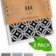 Pack 10 paños grises reutilizables compostables Suecia