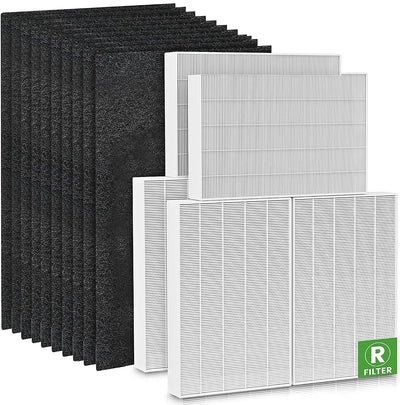 6 Pack Filtro HEPA R HPA300 y 10 Pre Filtros A HRF-AP1