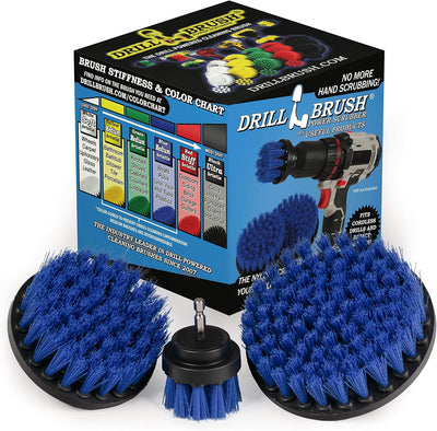 Kit cepillo giratorio para limpieza de barcos y embarcaciones