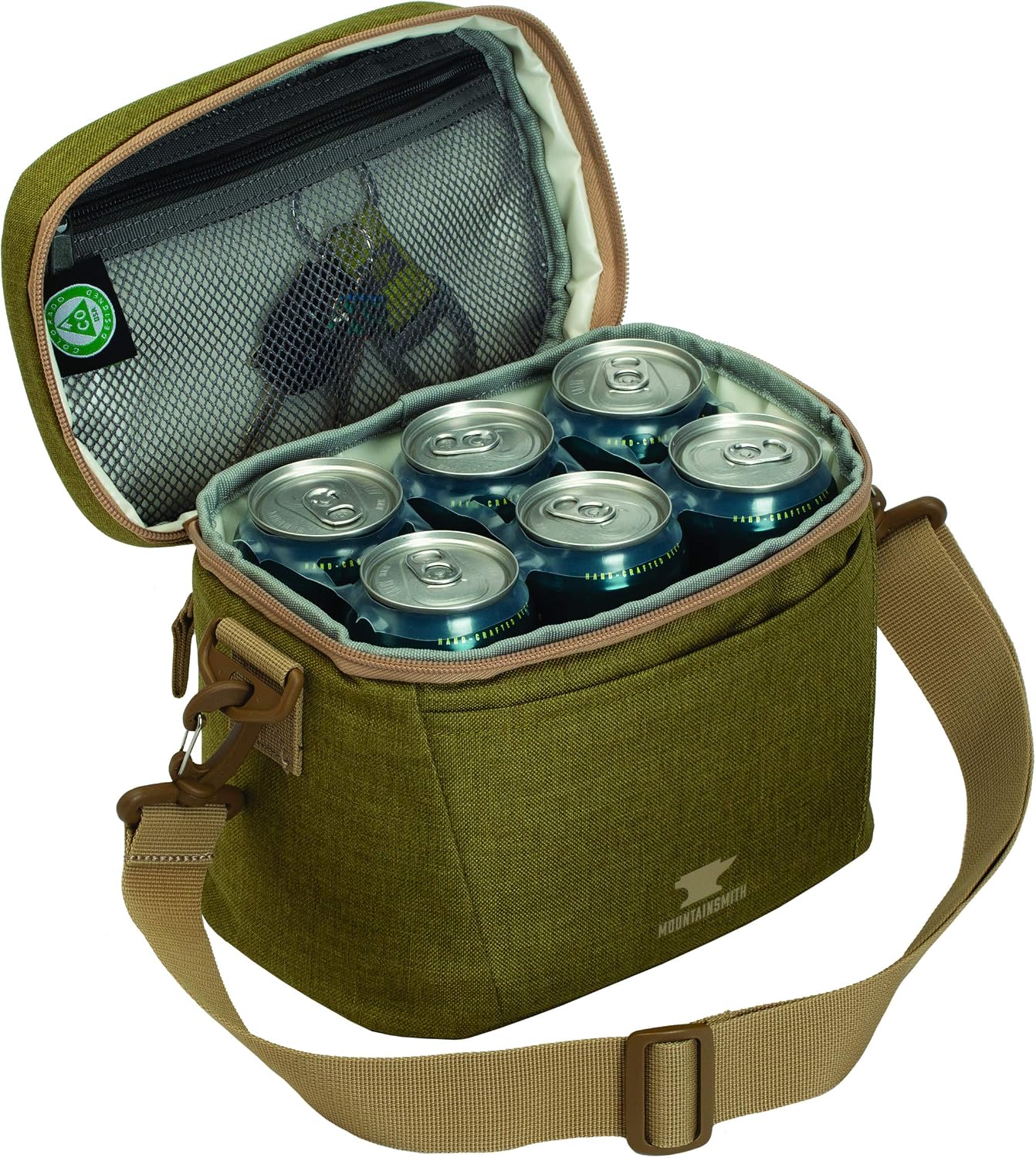Bolsa enfriadora suave portátil para 6 latas