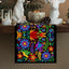Camino mesa arpillera patrón mexicano 13x72pulg