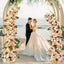 Soporte arco boda 7.58ft dorado reutiliz. decoración