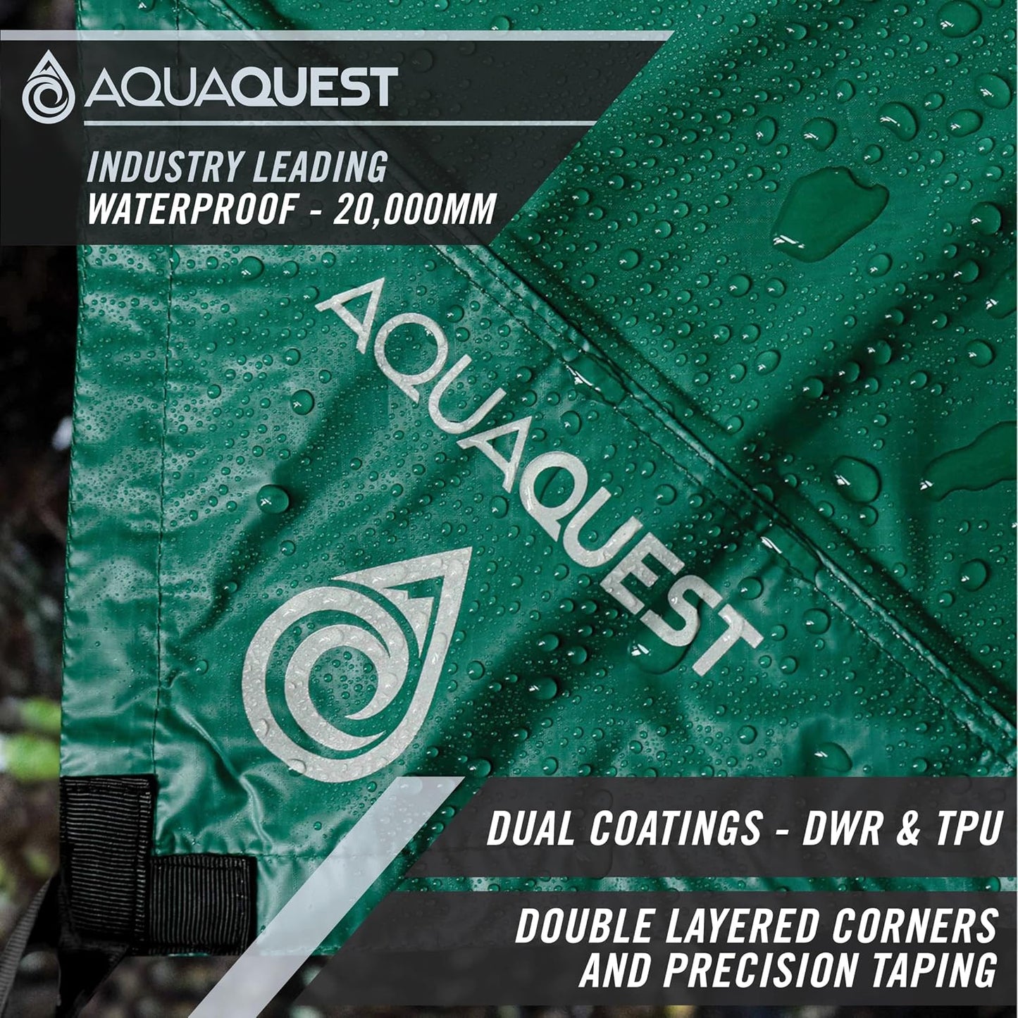 Lona impermeable resistente 20000mm costuras selladas