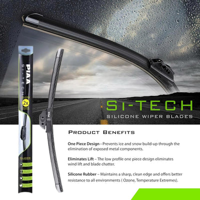 Goma limpiaparabrisas Si-Tech 14" 350mm para todo tiempo