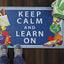 Alfombra Keep Calm & Learn para niños y adultos