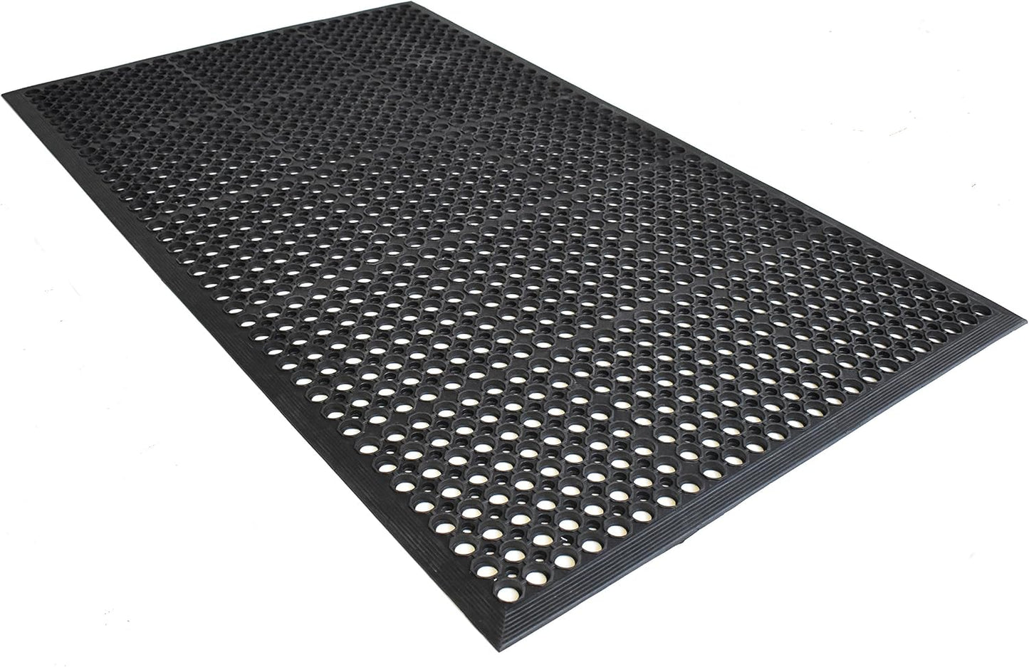 Felpudo goma True Step 3x5ft con círculo abierto