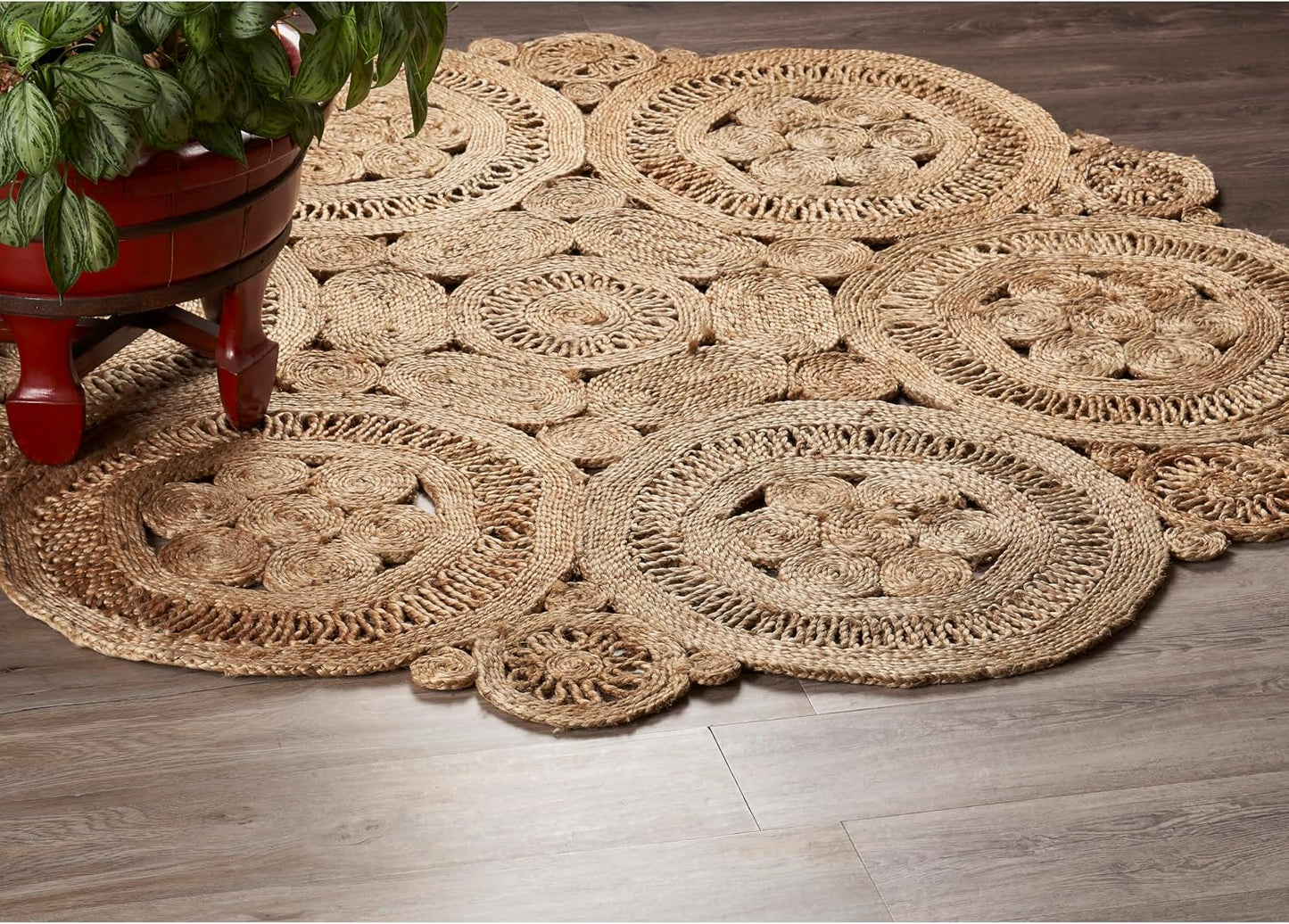 Alfombra interior LR12031 yute color natural