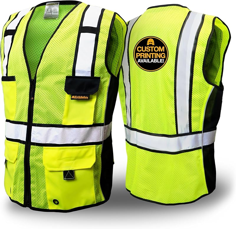 Chaleco seguridad ANSI OSHA clase 2 RoadBOSS