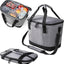 Hielera plegable 30 latas correa hombro para viajes