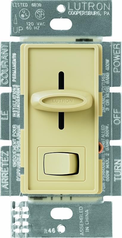 Regulador electrónico bajo voltaje 300W color marfil
