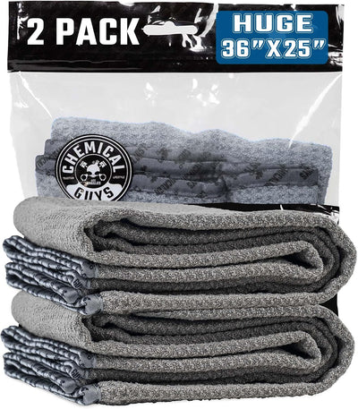Tejido gofre para vidrio auto y hogar 25x36" gris pack 2