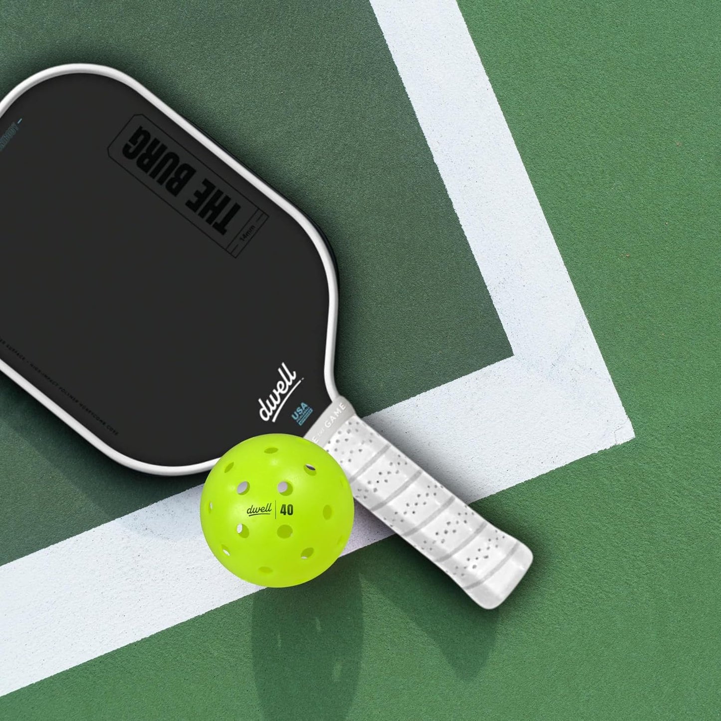 Pelotas pickleball 40 agujeros resistentes grietas