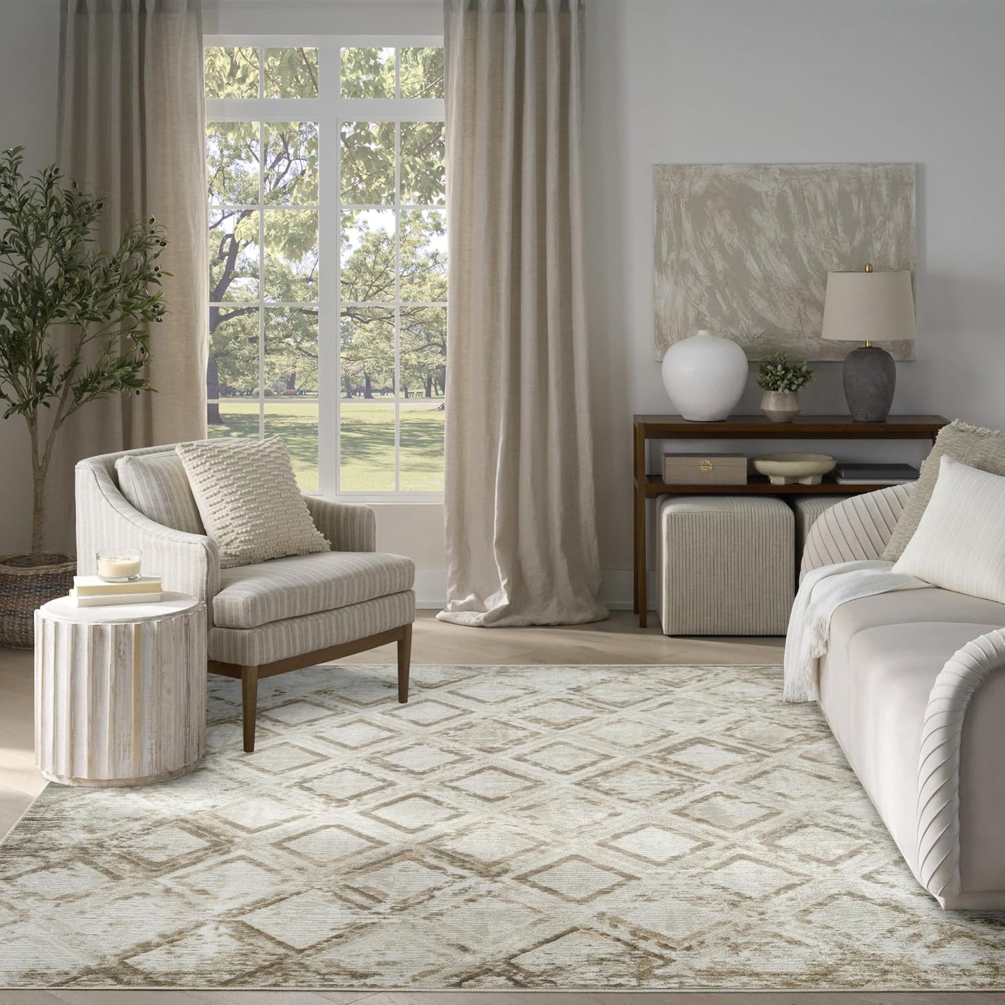 Alfombra 7'10"x9'10" para dormitorio sala comedor