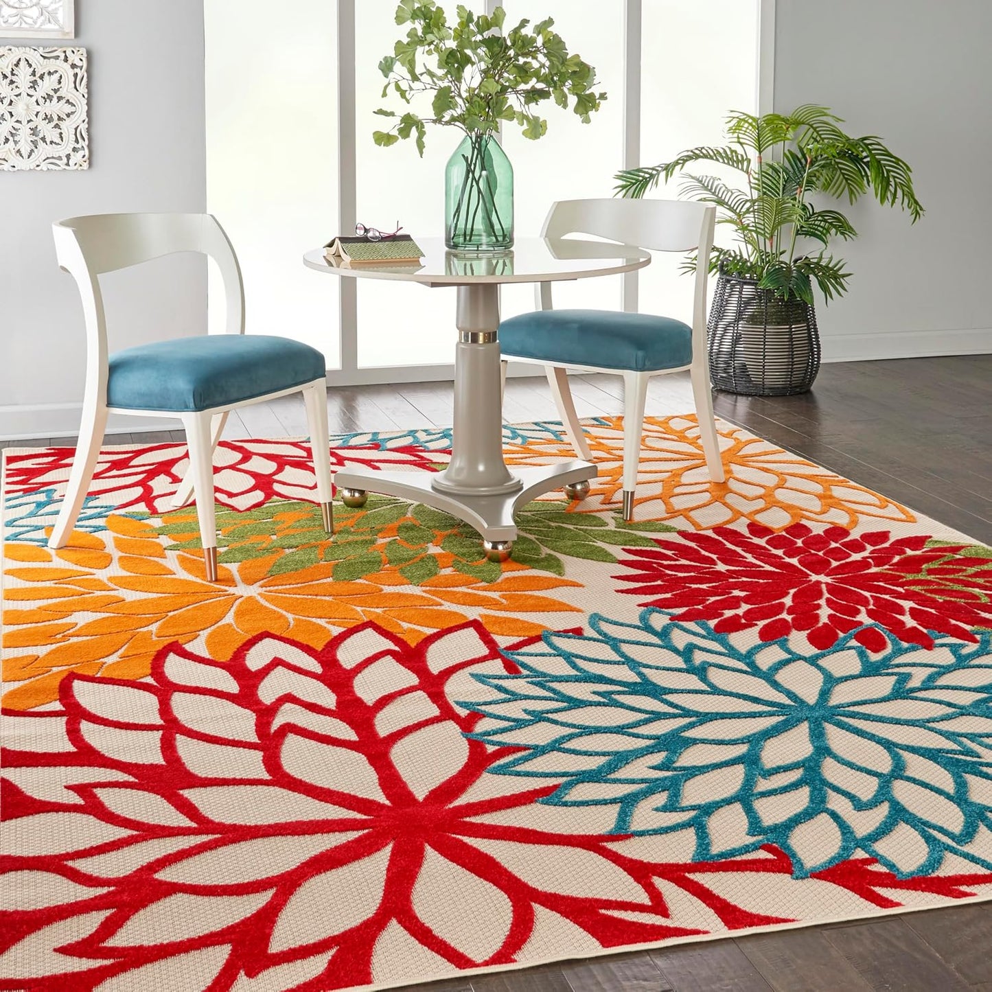 Tapete tela interiores exteriores 7x10ft color
