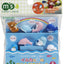 8 Pinchos 3D Animales del Mar Multicolor