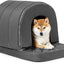 Cama cueva duradera para perros impermeable 30pulg