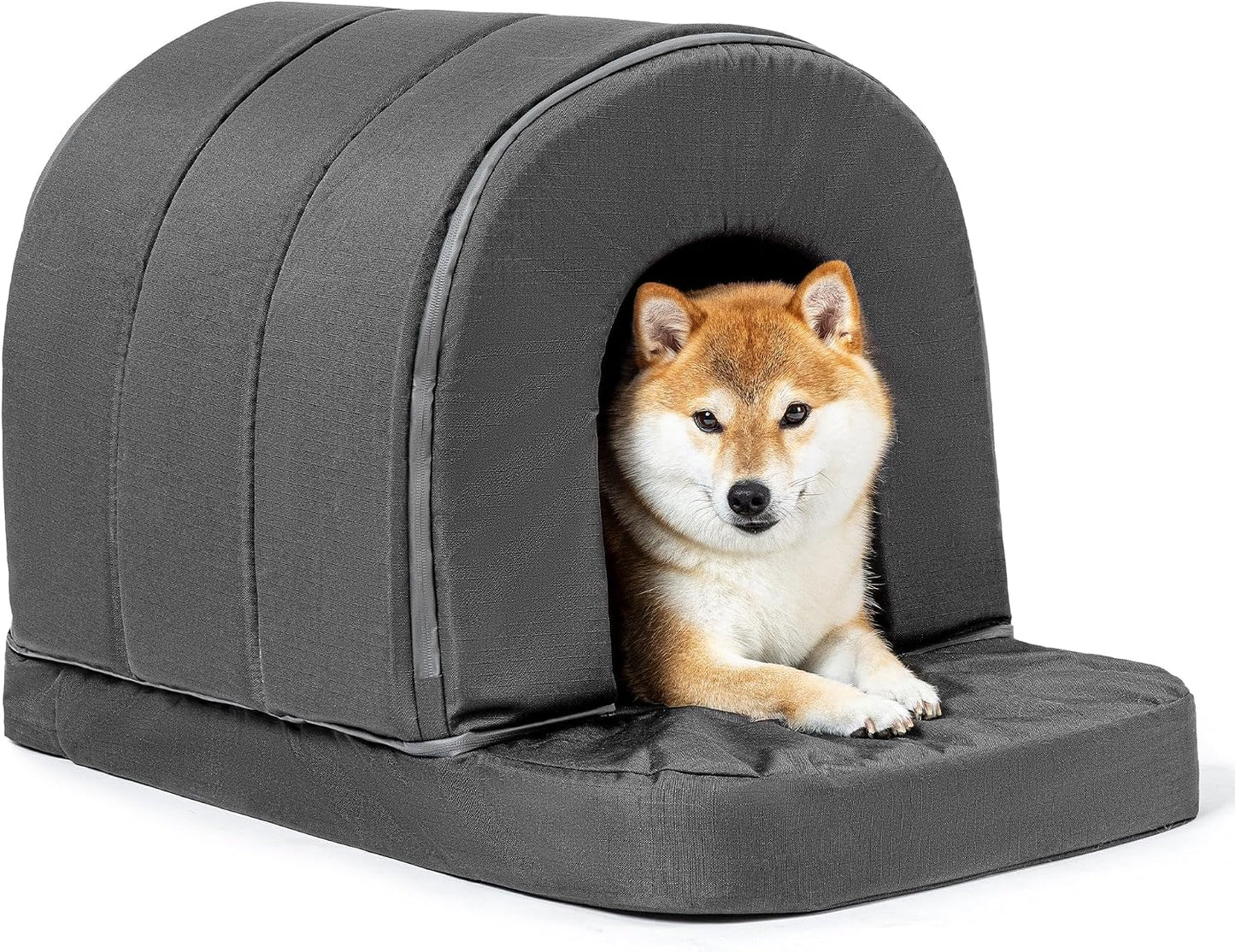 Cama cueva duradera para perros impermeable 30pulg