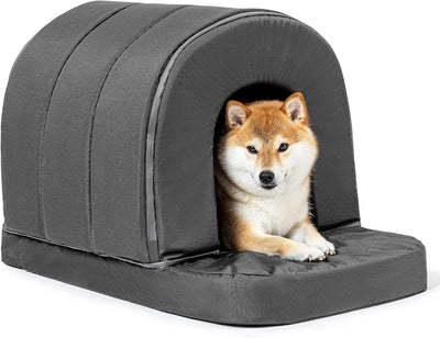 Cama cueva duradera para perros impermeable 30pulg