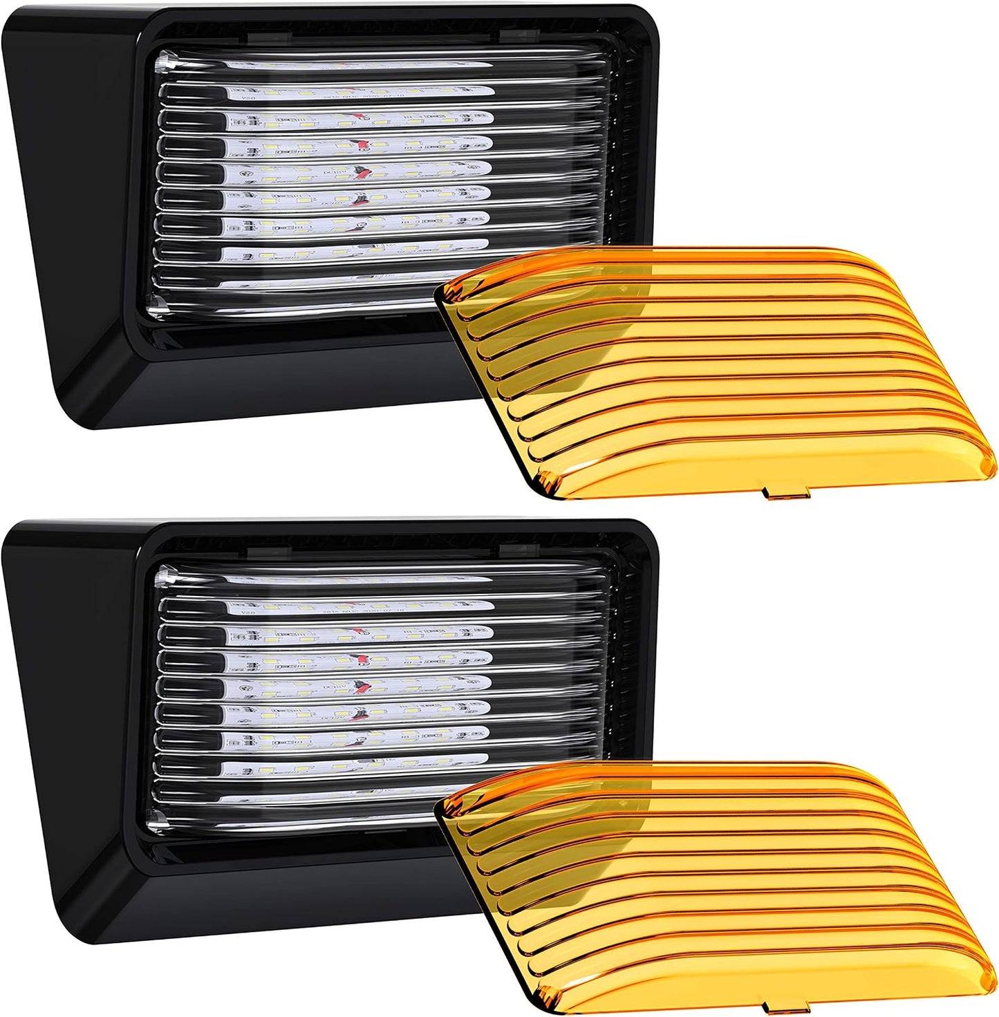 2 Luces 12V 280lúmenes para Vehículos Recreativos