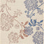 Alfombra baño exterior 5'3x7'7" natural brown/blue