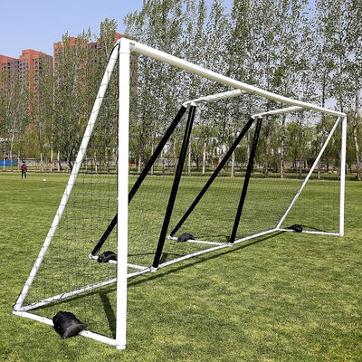 Portería fútbol inflable con red y bomba 30 segundos