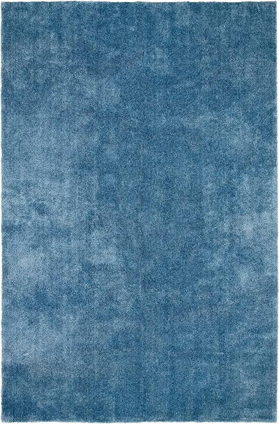 Alfombra baño 5x6ft color azul