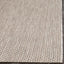 Alfombra exterior lavable Courtyard 5'3x7'7 Beige y Marrón