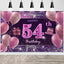 Pancarta rosa Feliz Cumpleaños decoración para niñas y mujeres