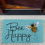Felpudo fibra coco abeja feliz 18x30"