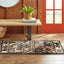 Alfombra rectangular 1'10"x6'10" marrón/rojo