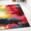 Alfombra abstracta Mondrian 5.2x7.2ft